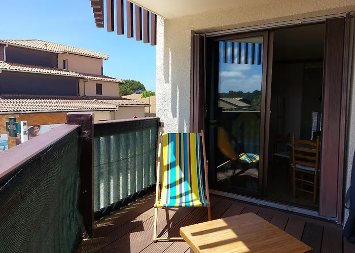 T2 Au Centre De Vieux-boucau Avec Parking Prive, Proche Des Plages - Fr-1-239-1136 公寓